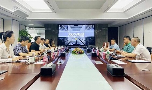 玉龙集团董事刘晓华一行莅临明博官方网站_明博MINGBO(中国)
考察交流