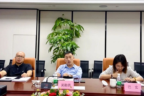 华为数字政府全国团队一行莅临明博官方网站_明博MINGBO(中国)
考察交流